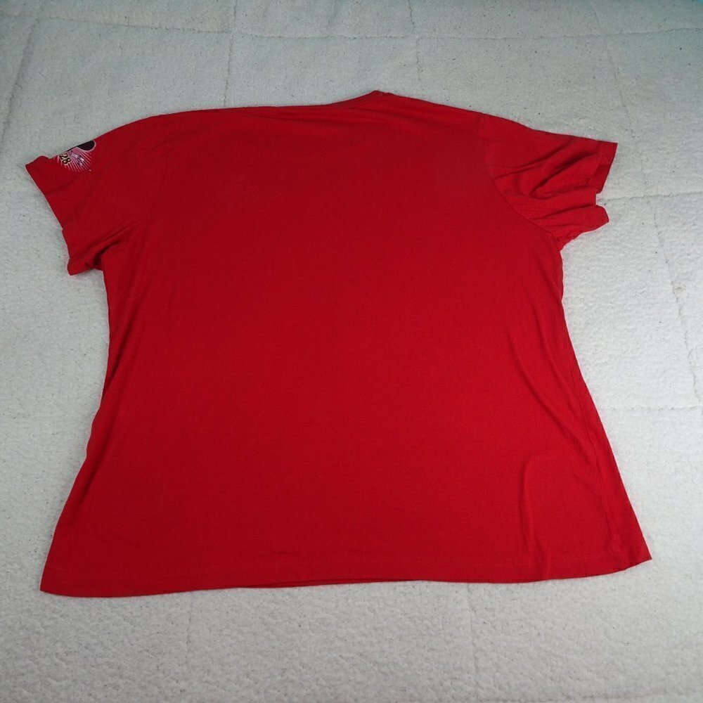 Disney Mickey Mouse Red Shirt Size 1X - Picture 2 of 5